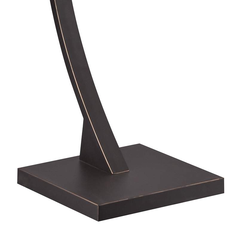 Image 6 Arcos Bronze Finish 4-Light Modern Arc Floor Lamp more views