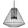 2_Arctic 23" High Black LED Outdoor Hanging Light more views