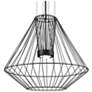 1_Arctic 28-in 1 Light Black Integrated LED Outdoor Pendant 32W Kuzco