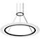 Arctic Rings 30" Single LED Ring Pendant w/ 20' Cord/Cable - Satin