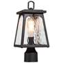 1_Arctifyra 14 1/2" High Textured Rust Outdoor Post Light