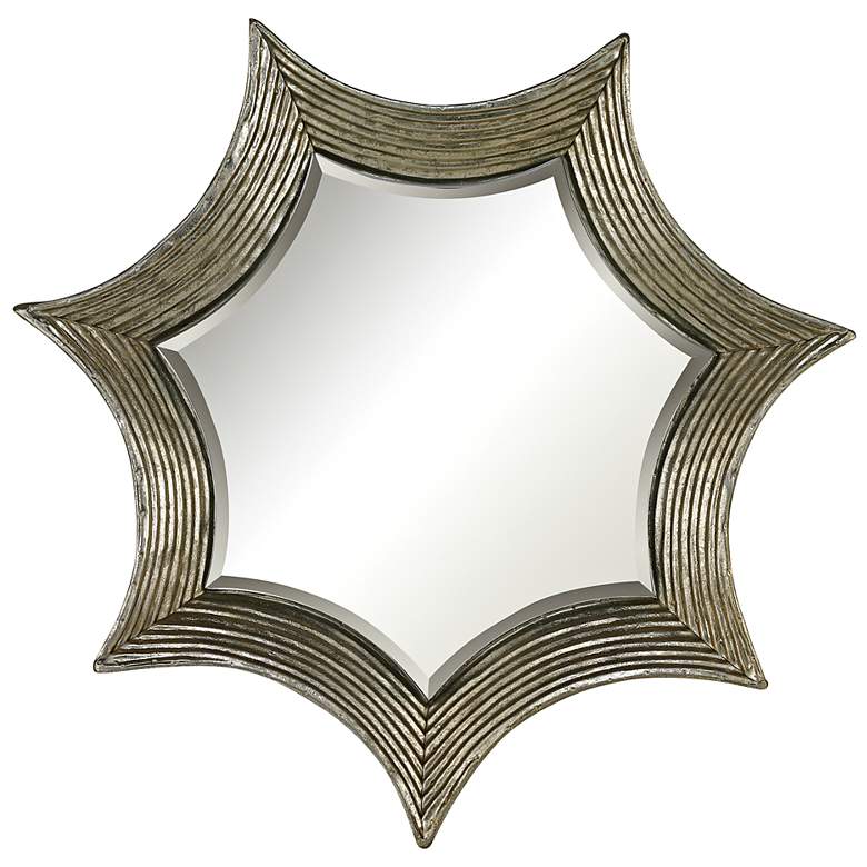 Image 1 Ardavin Metal 31 inch Square Wall Mirror 