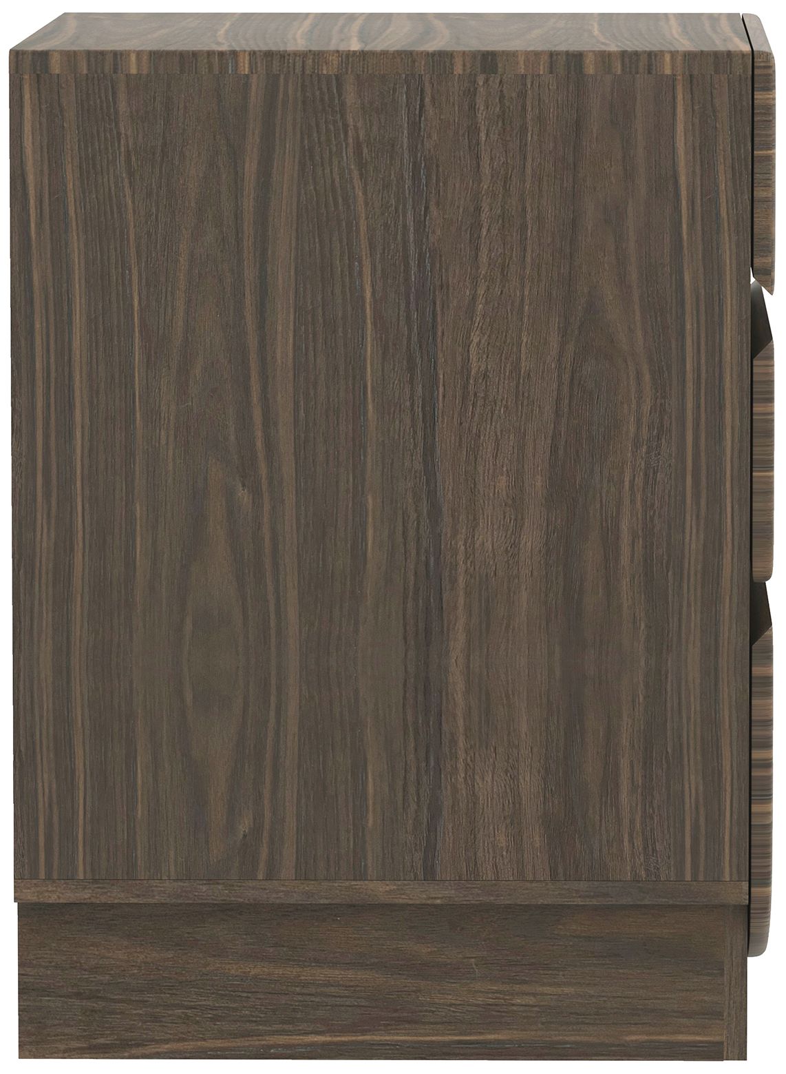 Ardea Contemporary 20" Nightstand in Walnut (3-Drawer)