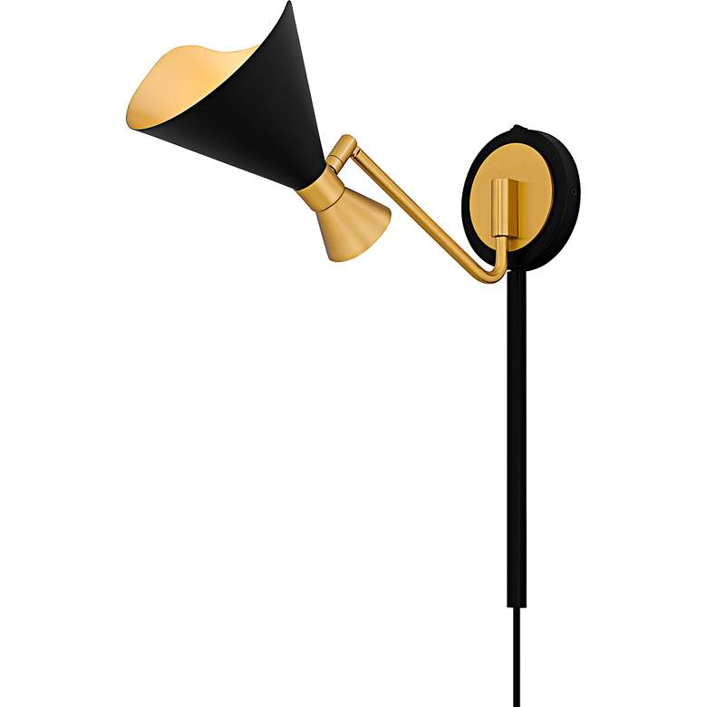 Image 5 Arden 1-Light Matte Black Wall Sconce more views