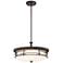 Arden 17" Wide Antique Bronze Pendant Light