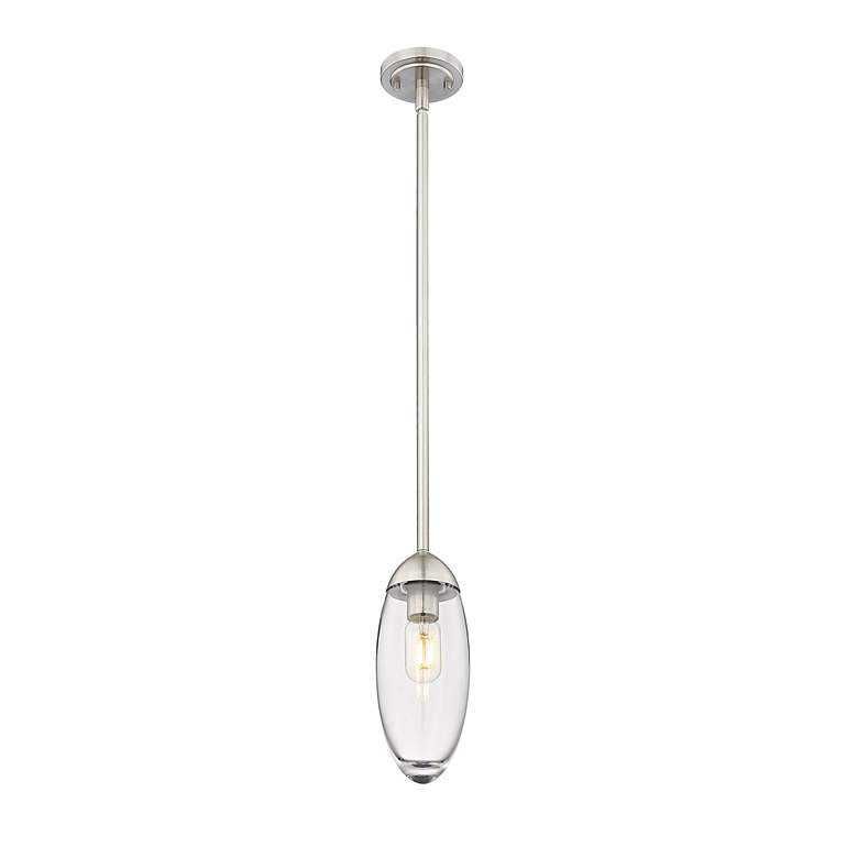Image 6 Arden by Z-Lite Brushed Nickel 1 Light Mini Pendant more views