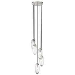 Arden by Z-Lite Brushed Nickel 5 Light Chandelier