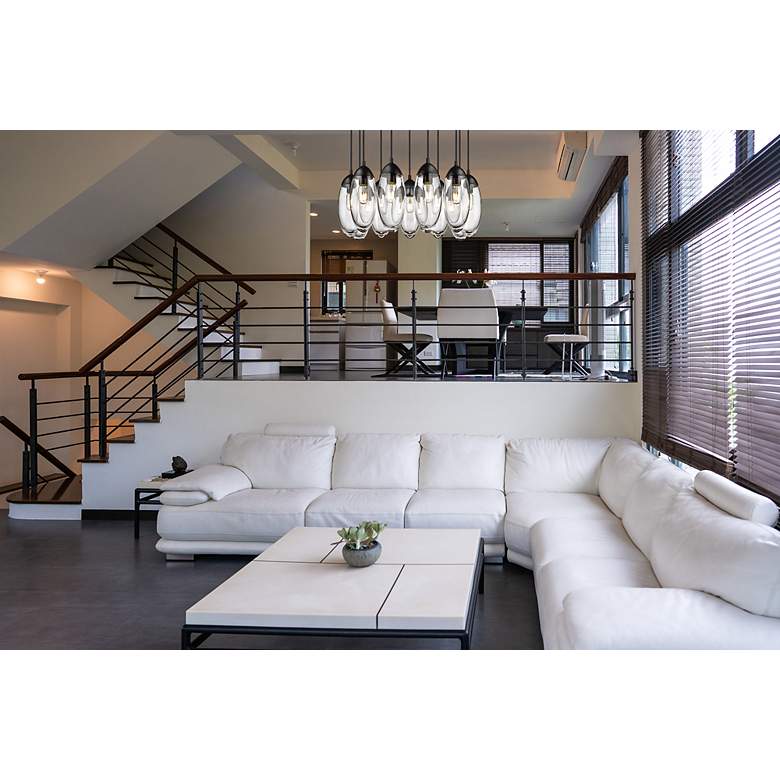 Image 3 Arden by Z-Lite Matte Black 11 Light Chandelier more views
