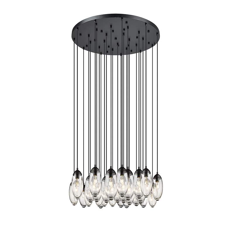 Image 5 Arden by Z-Lite Matte Black 27 Light Chandelier more views