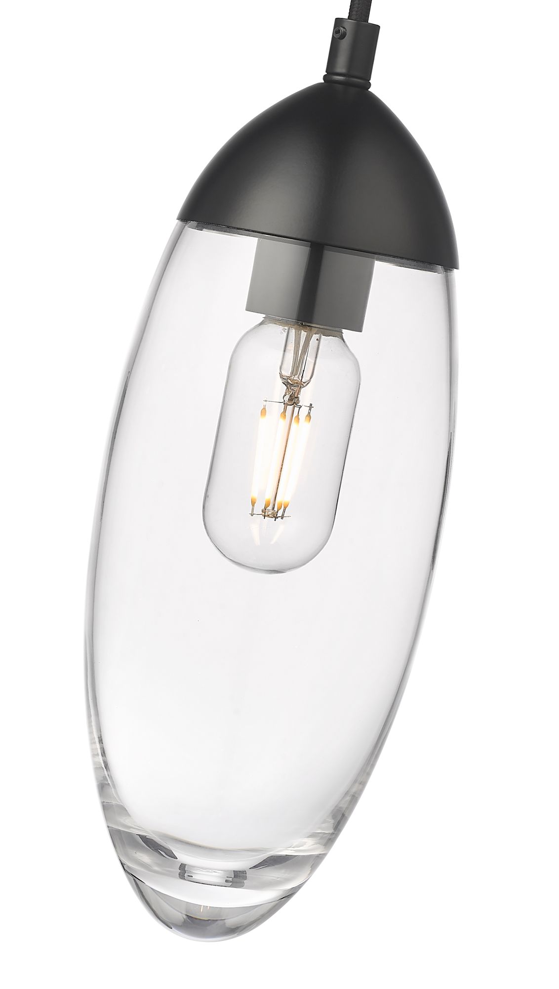 Image 6 Arden by Z-Lite Matte Black 4.5 inch 1 Light Pendant more views