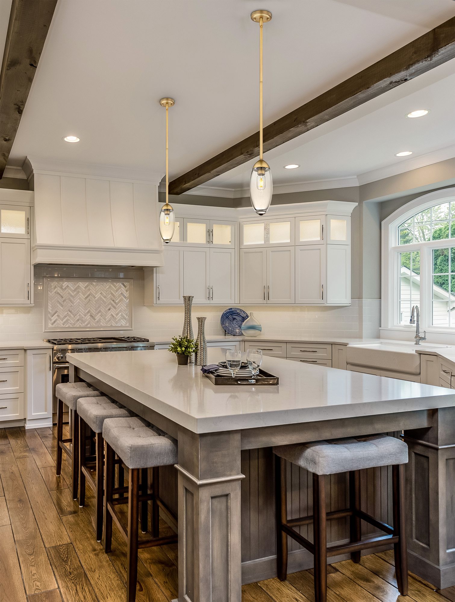 Image 4 Arden by Z-Lite Rubbed Brass 1 Light Mini Pendant more views