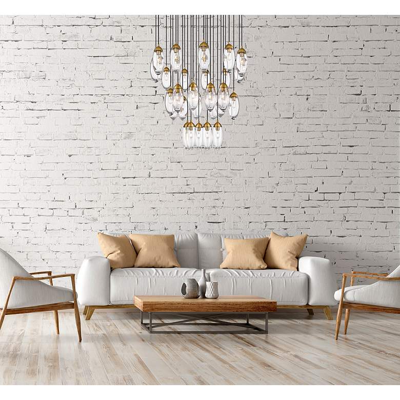Image 4 Arden by Z-Lite Rubbed Brass 27 Light Chandelier more views