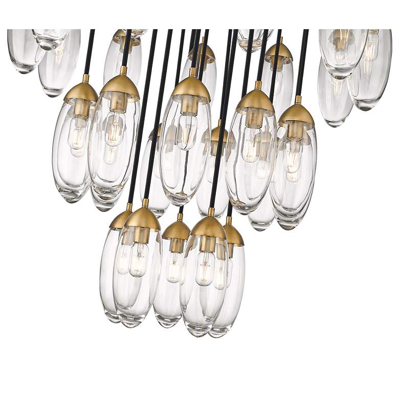 Image 7 Arden by Z-Lite Rubbed Brass 27 Light Chandelier more views