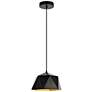 Arden Collection Pendant D10.2 H6.7 Lt:1 Black And Gold Finish