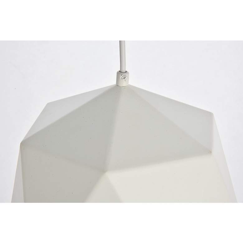 Image 6 Arden Collection Pendant D10.2 H6.7 Lt:1 Frosted White And Gold Finish more views