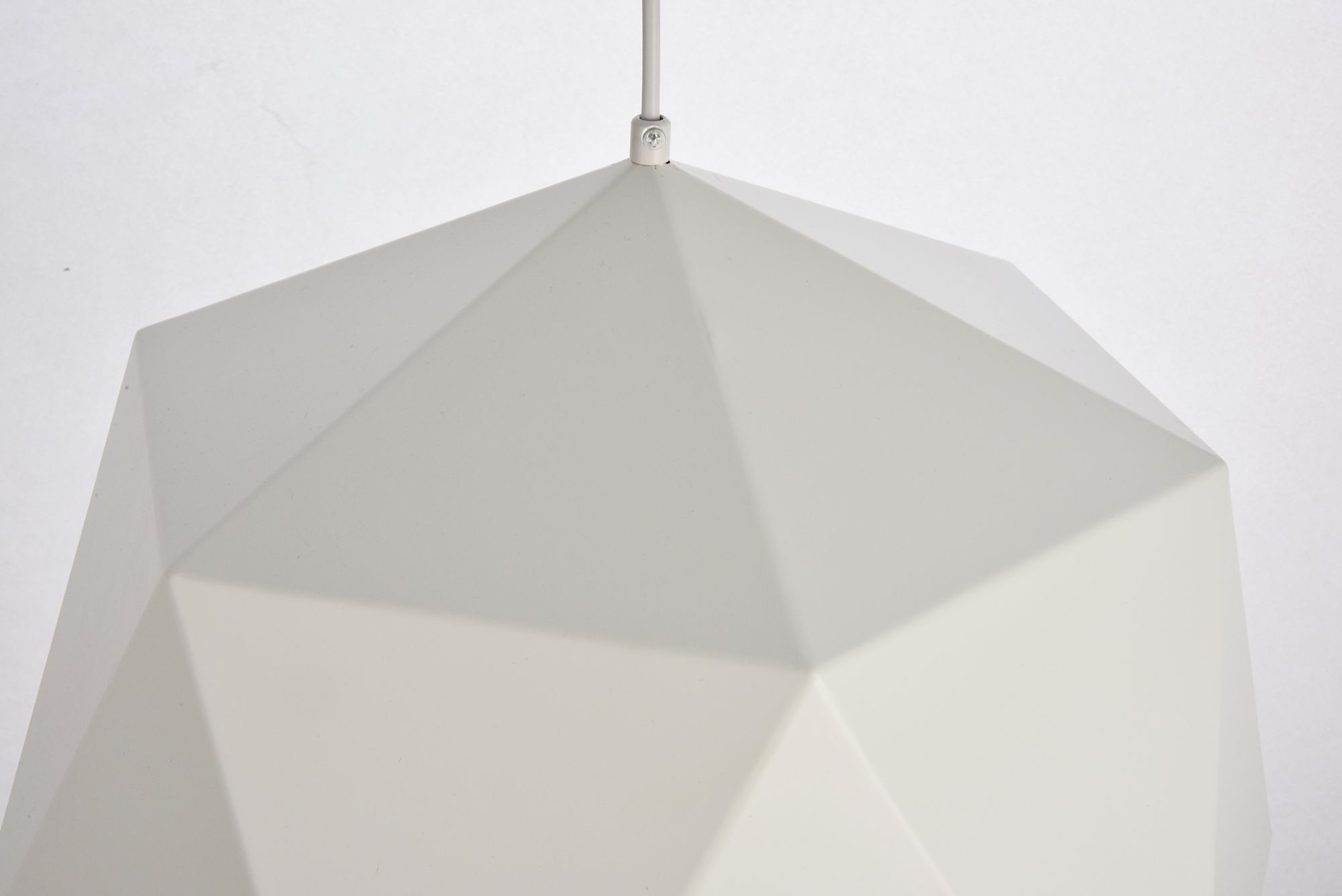 Arden Collection Pendant D17.7 H11.4 Lt:1 Frosted White And Gold Finish