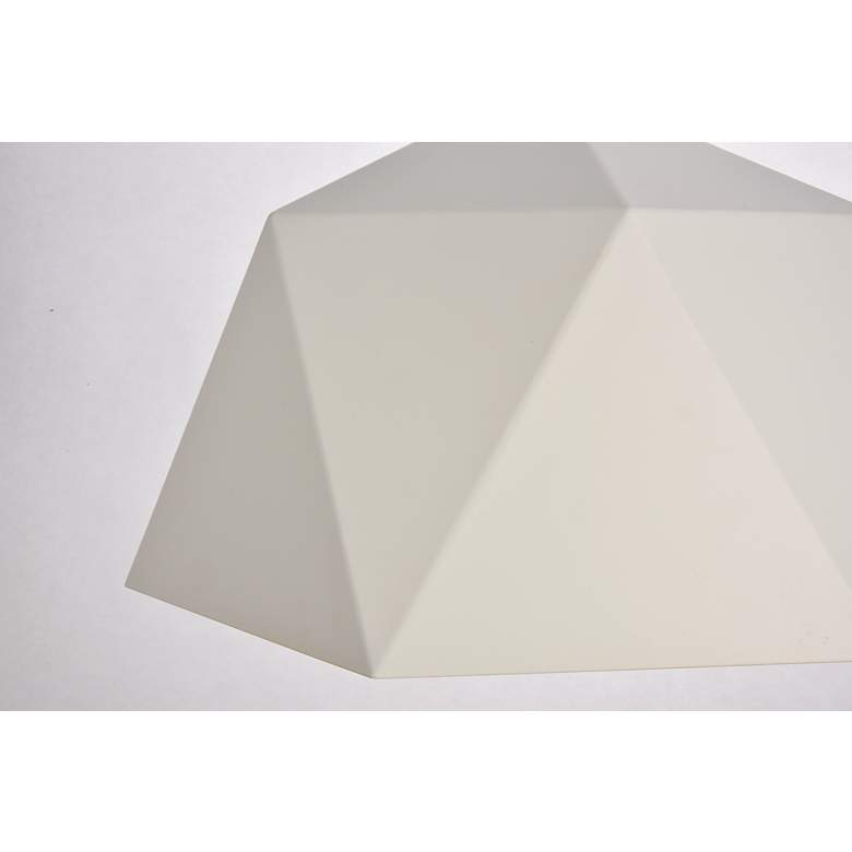 Image 4 Arden Collection Pendant D17.7 H11.4 Lt:1 Frosted White And Gold Finish more views