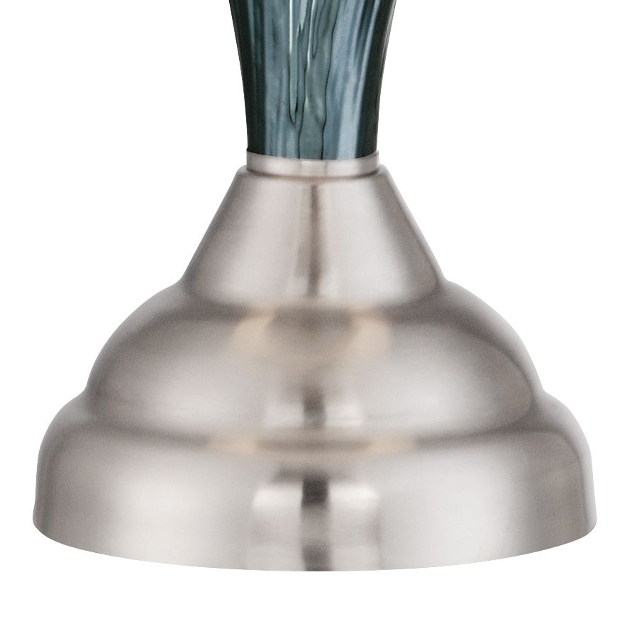 Arden GreenBlue Glass Lamp Set of 2 with WiFi Smart Sockets 89J02