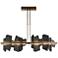 Ardesia 51.9" Wide Bronze LED Linear Pendant
