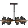 Ardesia 51.9" Wide Dark Smoke LED Linear Pendant