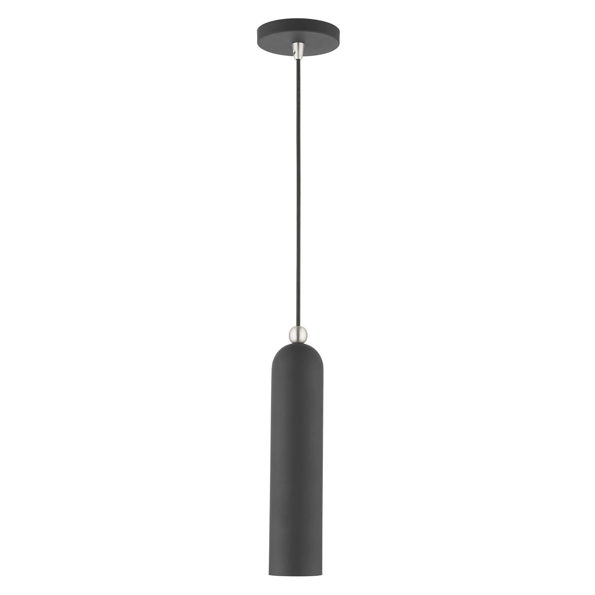 Image 4 Ardmore 1 Light Scandinavian Gray Pendant more views