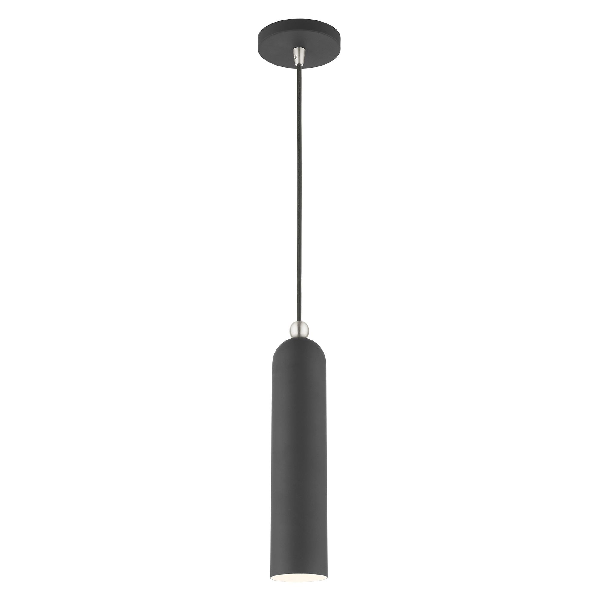 Image 5 Ardmore 1 Light Scandinavian Gray Pendant more views