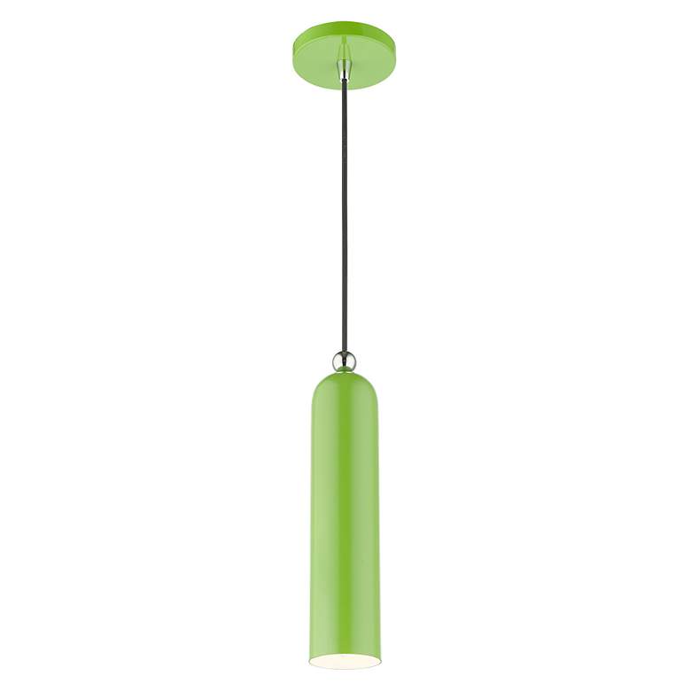 Image 5 Ardmore 1 Light Shiny Apple Green Pendant more views