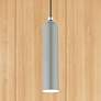 Thumbnail1 of Ardmore 1 Light Shiny Light Gray Pendant