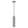 Thumbnail3 of Ardmore 1 Light Shiny Light Gray Pendant more views