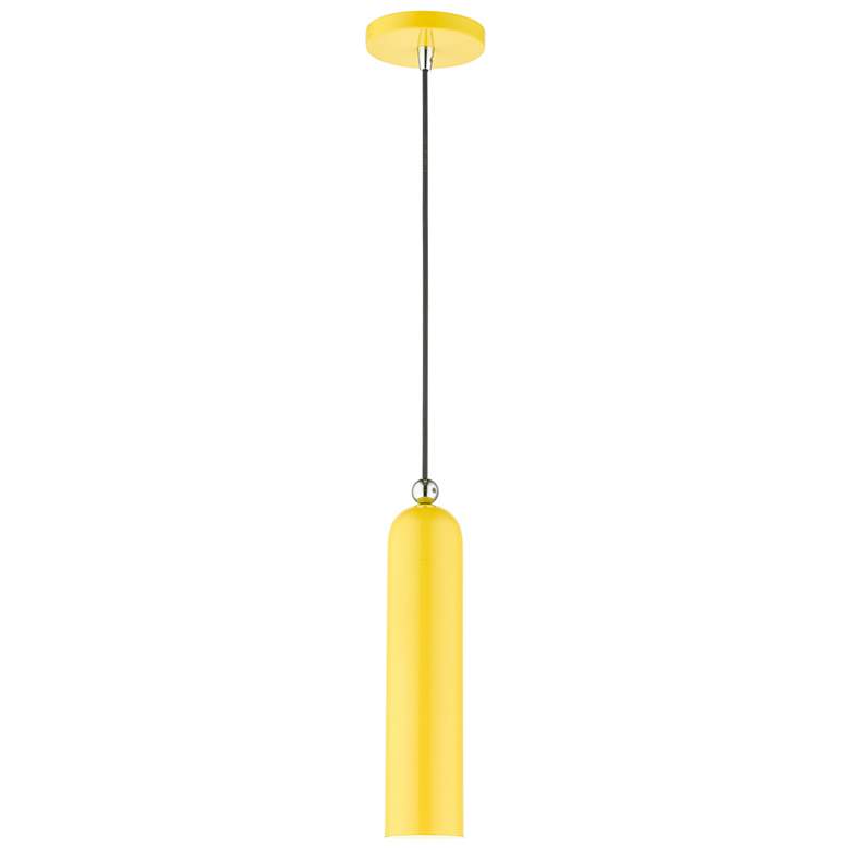 Image 1 Ardmore 1 Light Shiny Yellow Pendant