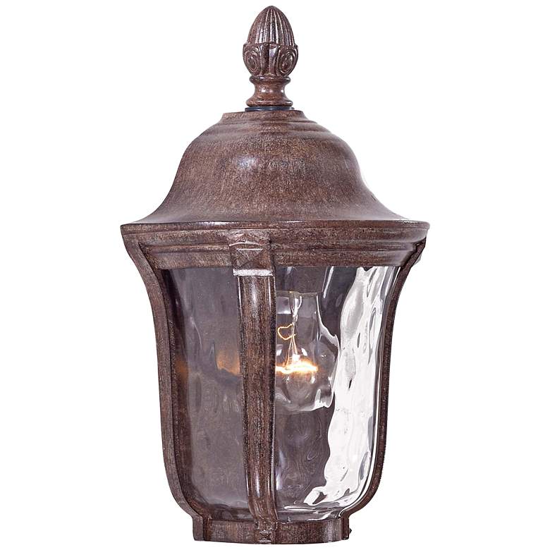 Image 1 Ardmore 13 1/4 inch High Rust Outdoor Wall Light