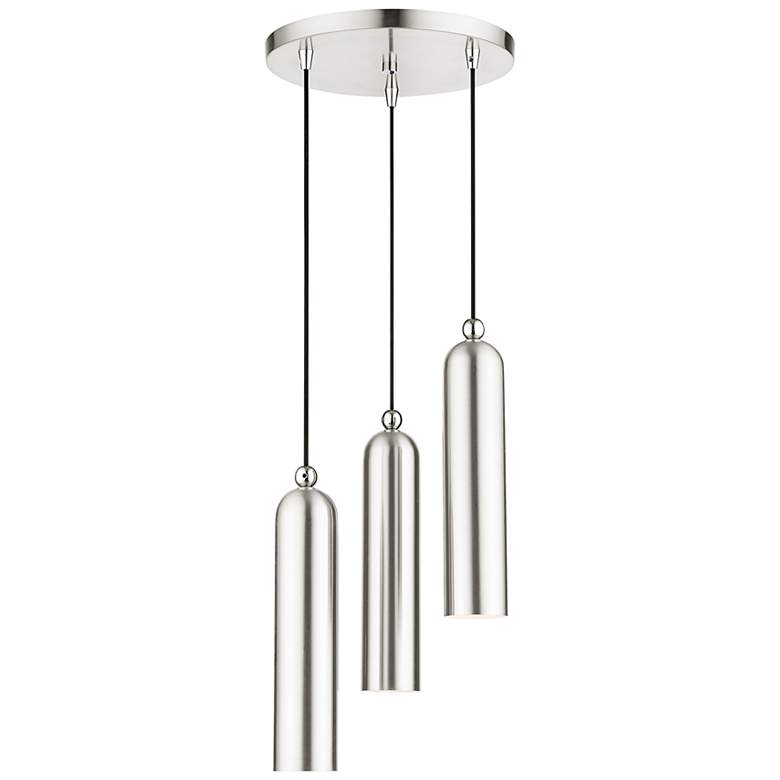 Image 3 Ardmore 13" Wide Brushed Nickel Multi-Light Pendant