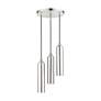4_Ardmore 13" Wide Brushed Nickel Multi-Light Pendant more views
