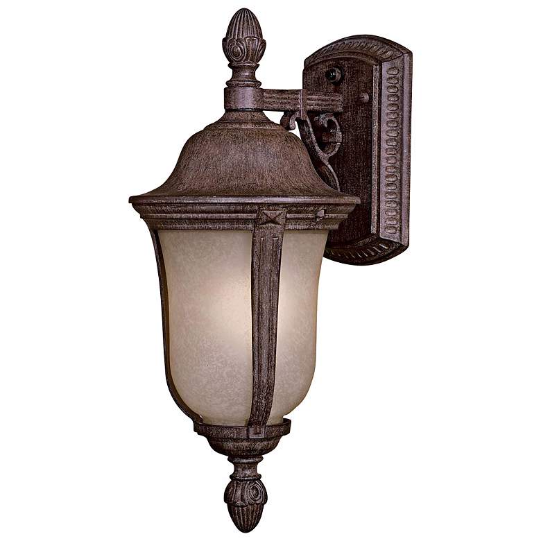 Image 1 Ardmore 17 1/2 inch High Scavo Glass Outdoor Light