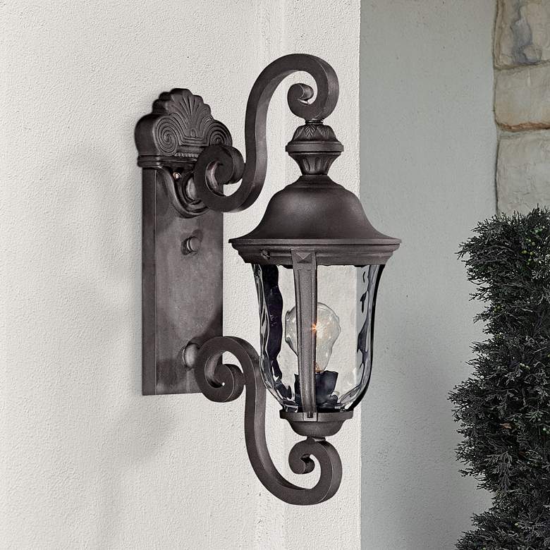 Image 1 Ardmore 19 3/4 inch High Black Outdoor Wall Light