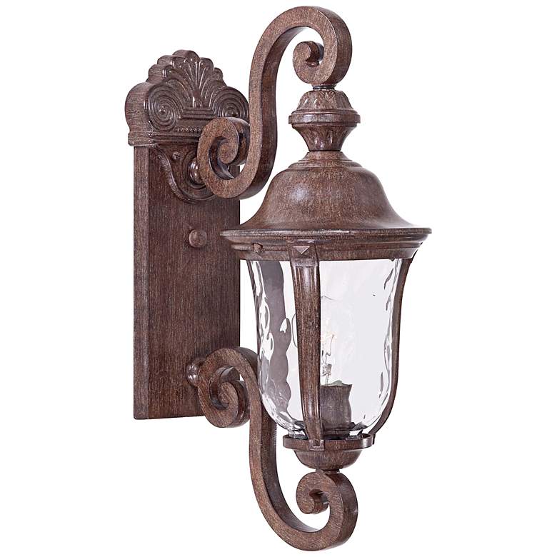 Image 1 Ardmore 19 3/4 inch High Rust Outdoor Wall Light