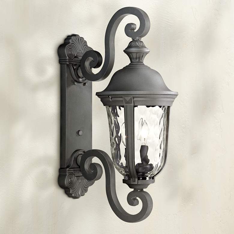 Image 1 Ardmore 24 1/2 inch High Black Outdoor Wall Light