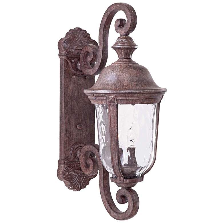 Image 1 Ardmore 24 1/2 inch High Rust Outdoor Wall Light