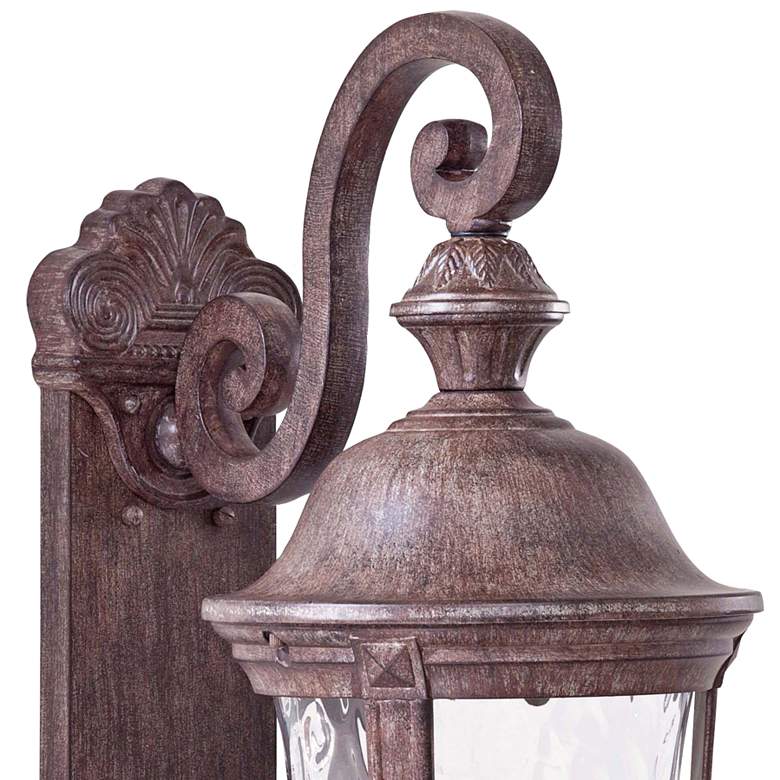 Image 2 Ardmore 24 1/2 inch High Rust Outdoor Wall Light more views