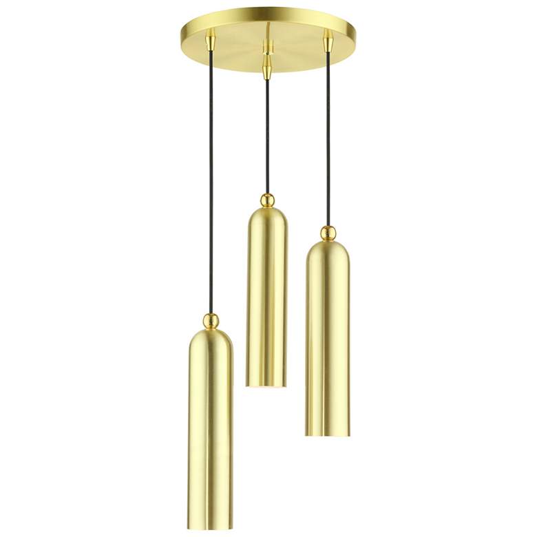 Image 2 Ardmore 3 Light Satin Brass Pendant