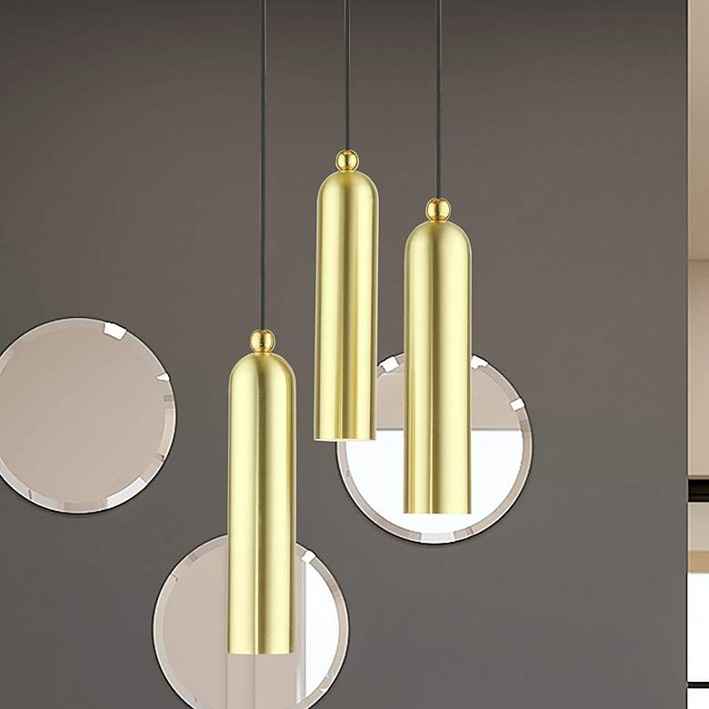 Image 1 Ardmore 3 Light Satin Brass Pendant