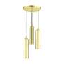 3_Ardmore 3 Light Satin Brass Pendant more views