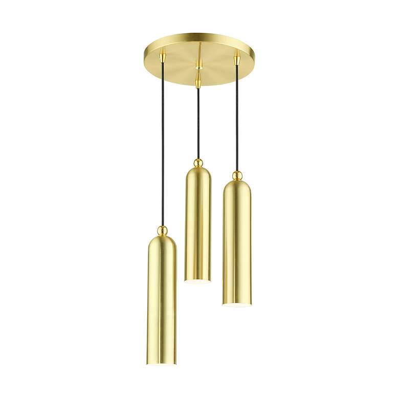 Image 4 Ardmore 3 Light Satin Brass Pendant more views