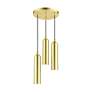 4_Ardmore 3 Light Satin Brass Pendant more views