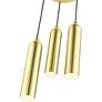 6_Ardmore 3 Light Satin Brass Pendant more views