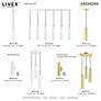 7_Ardmore 3 Light Satin Brass Pendant more views