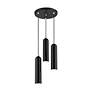 5_Ardmore 3 Light Shiny Black Pendant more views