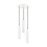 3_Ardmore 3 Light Shiny White Pendant more views