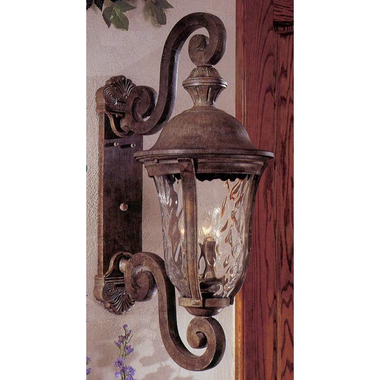 Image 1 Ardmore 31 1/2 inch High Rust Outdoor Wall Light