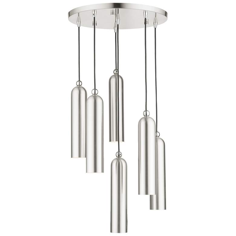 Image 1 Ardmore 6 Light Brushed Nickel Pendant